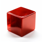 a red block